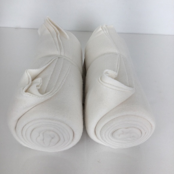IKEA Thorgun Blanket White NEW Bundle of 2 Soft Cozy Fleece Throw Blankets NWT - Picture 11 of 15